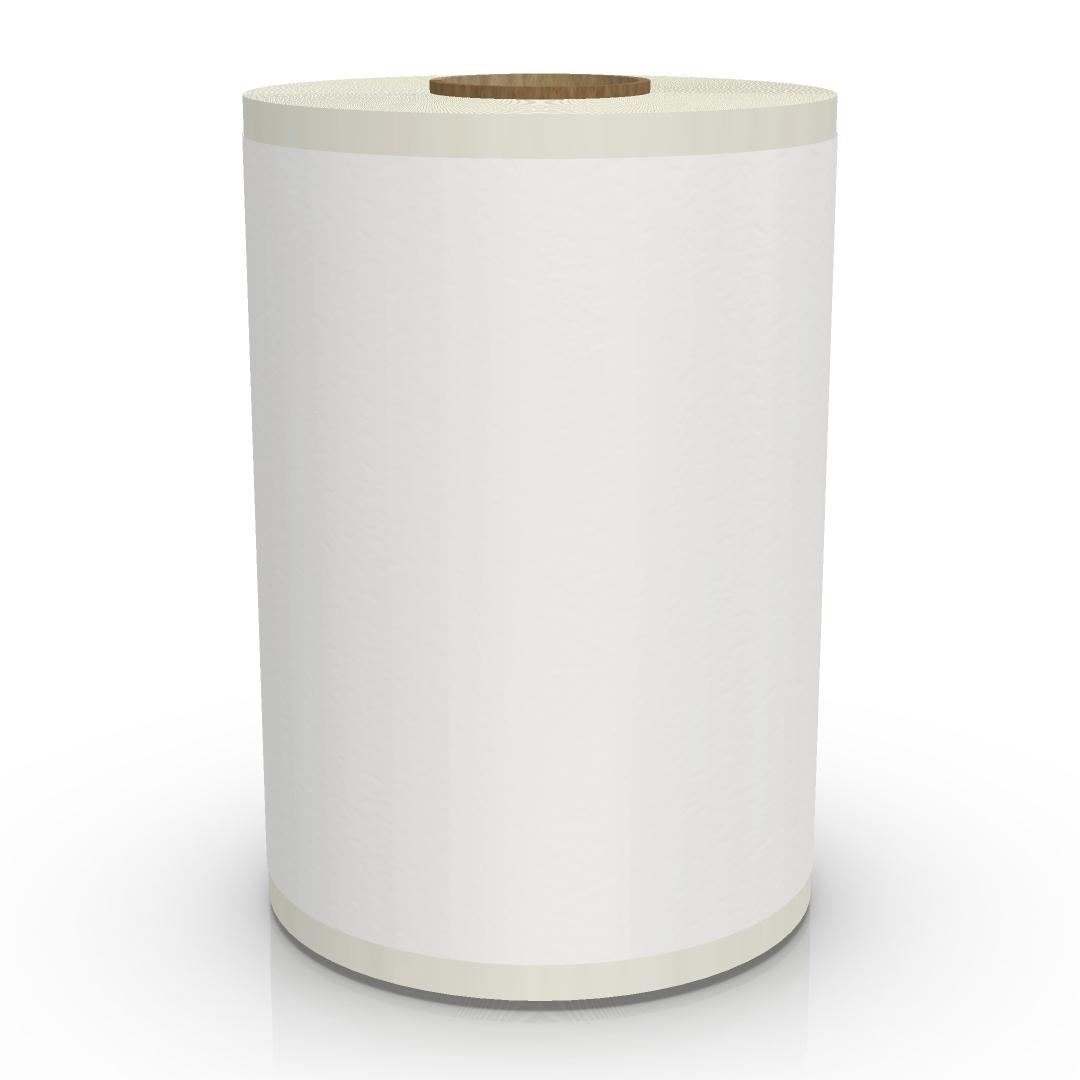 Rolo de Etiqueta Branca 10X15 - Couchê Adesivo